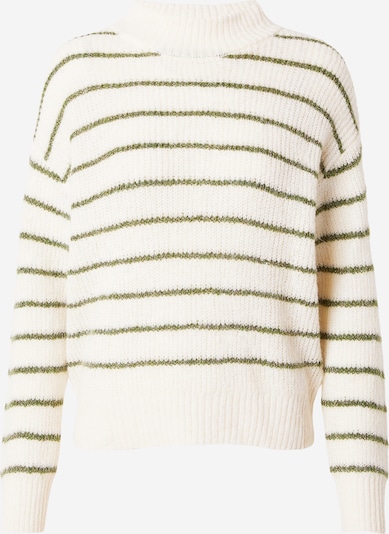 ABOUT YOU Pullover 'Chadia' in elfenbein / grün, Produktansicht