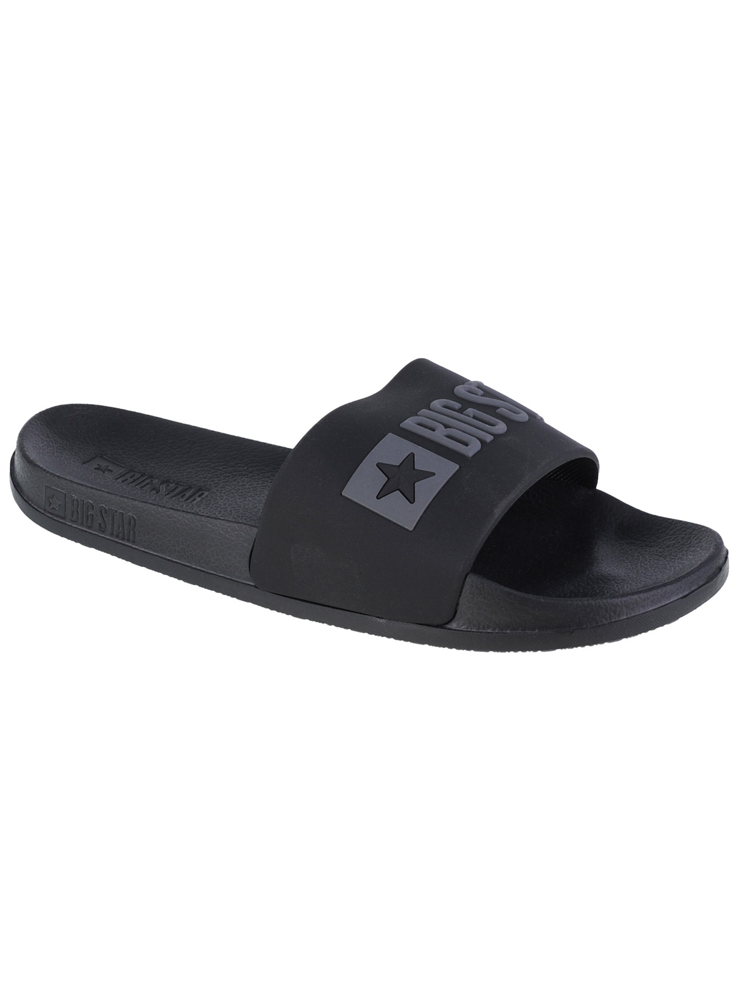BIG STAR Strand-/Badeschuh 'Big Star W Slipper FF274A'‌‌‌‌ in Schwarz: Vorderseite