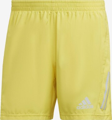 ADIDAS SPORTSWEAR Sportbroek 'Own the Run' in Geel: voorkant