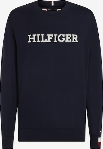 TOMMY HILFIGER Pulóver - kék: elől