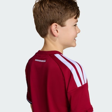 ADIDAS PERFORMANCE Λειτουργικό μπλουζάκι 'Hungary 26 Home Kids' σε κόκκινο
