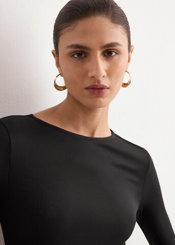 MANGO Kleid in Schwarz