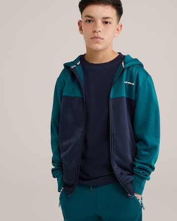 WE Fashion Sweatjacka i blå: framsida