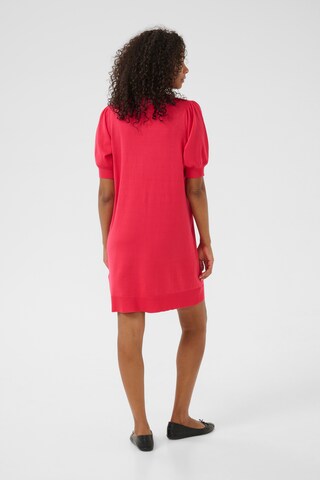 Kaffe Knit dress 'Lizza' in Red