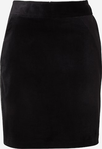 s.Oliver BLACK LABEL - Falda en negro: frente