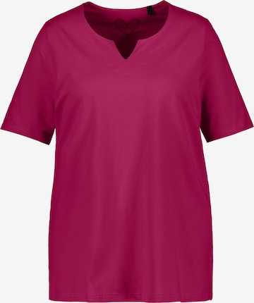 Ulla Popken Shirt '807259' in Pink: front
