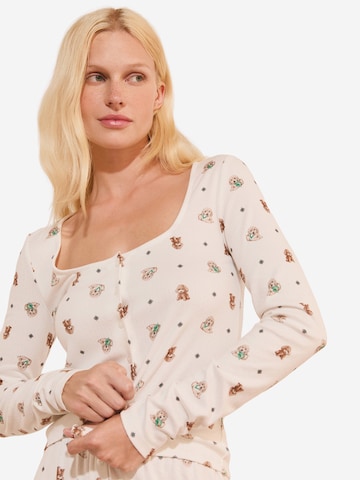 Camicia da notte 'Rita' di ETAM in beige