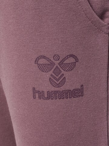 Hummel Tapered Pants in Pink