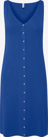 PULZ Jeans Knitted dress 'SARA' in Blue: front