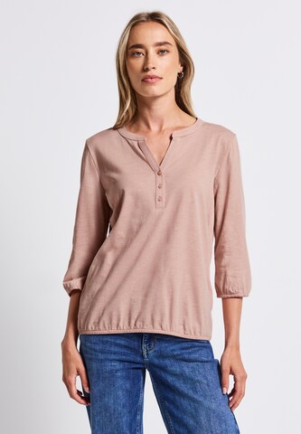 STREET ONE Shirt in Pink: Vorderseite