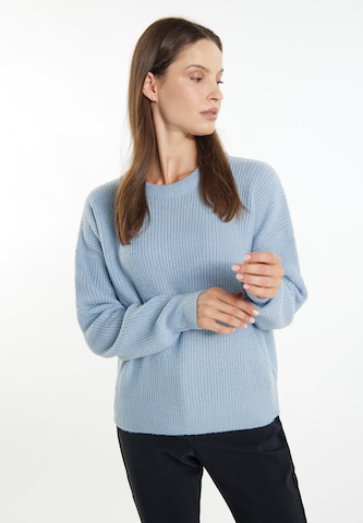 usha WHITE LABEL Sweater in Blue: front