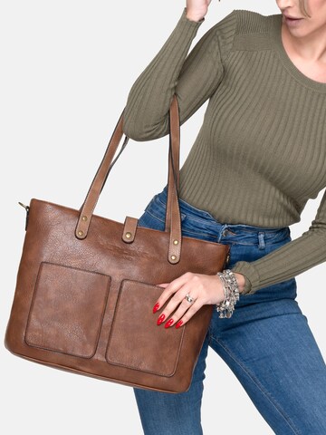 Herling Shopper 'Beraud' in Braun