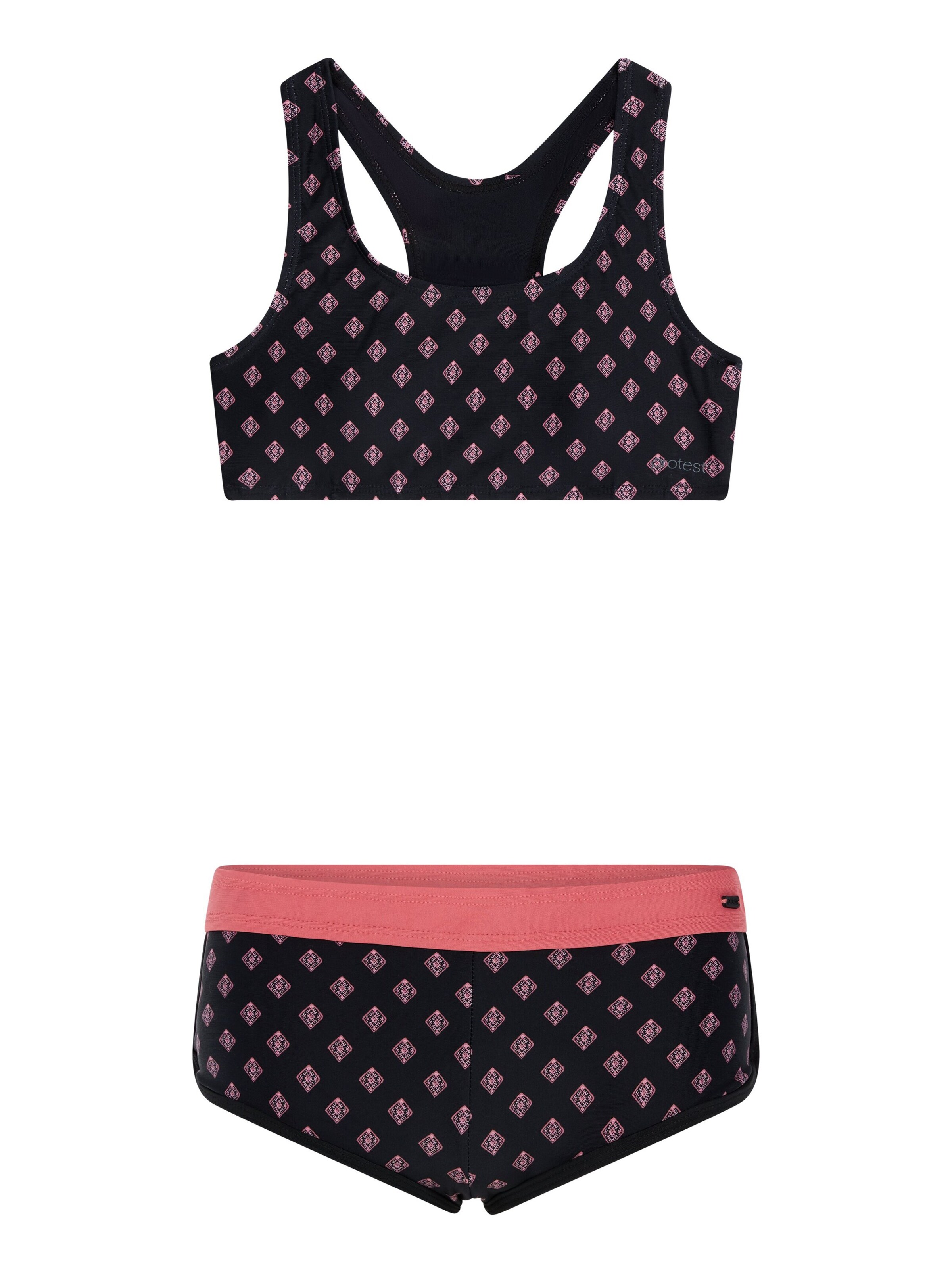 PROTEST Bikini 'PRTMIRROR JR'‌‌‌‌‌‌‌‌ in Schwarz: Vorderseite