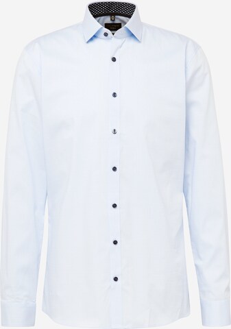 Chemise business OLYMP en bleu : devant