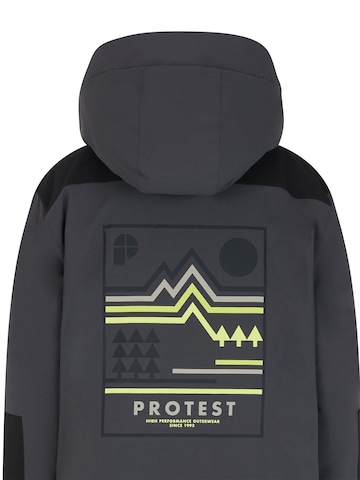 PROTEST Sportjacke 'PRTBROME JR'‌‌‌ in Grau