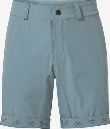 VAUDE Workout Pants 'Cyclist' in Blue: front