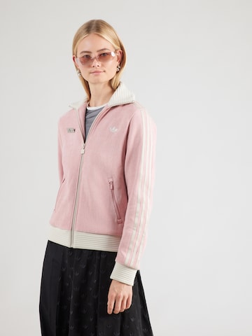 ADIDAS ORIGINALS Sweatjacka 'Adiluna Season 2 x Jennie' i lila: framsida