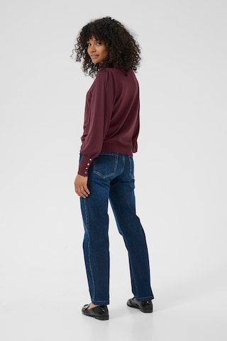 Kaffe Sweater 'Lizza' in Red