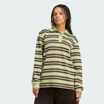 ADIDAS ORIGINALS - Pullover em verde: frente