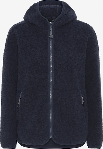 Superstainable Fleece jas 'Bolsa' in Blauw: voorkant