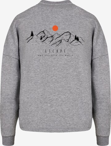 F4NT4STIC Sweatshirt 'Discover the world' in Grau