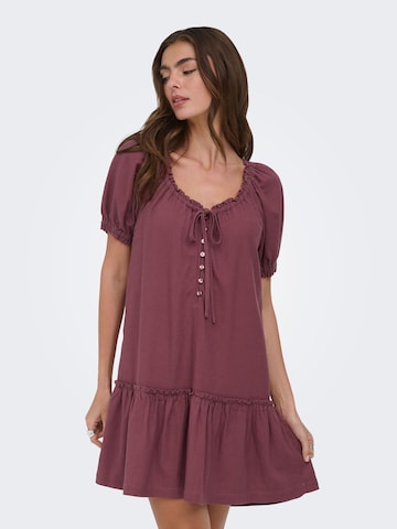 ONLY Jurk 'ONLGoa' in Lila: voorkant
