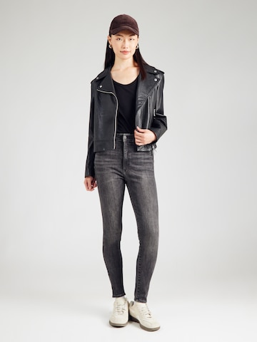 G-STAR Skinny Džínsy 'Kafey' - Čierna