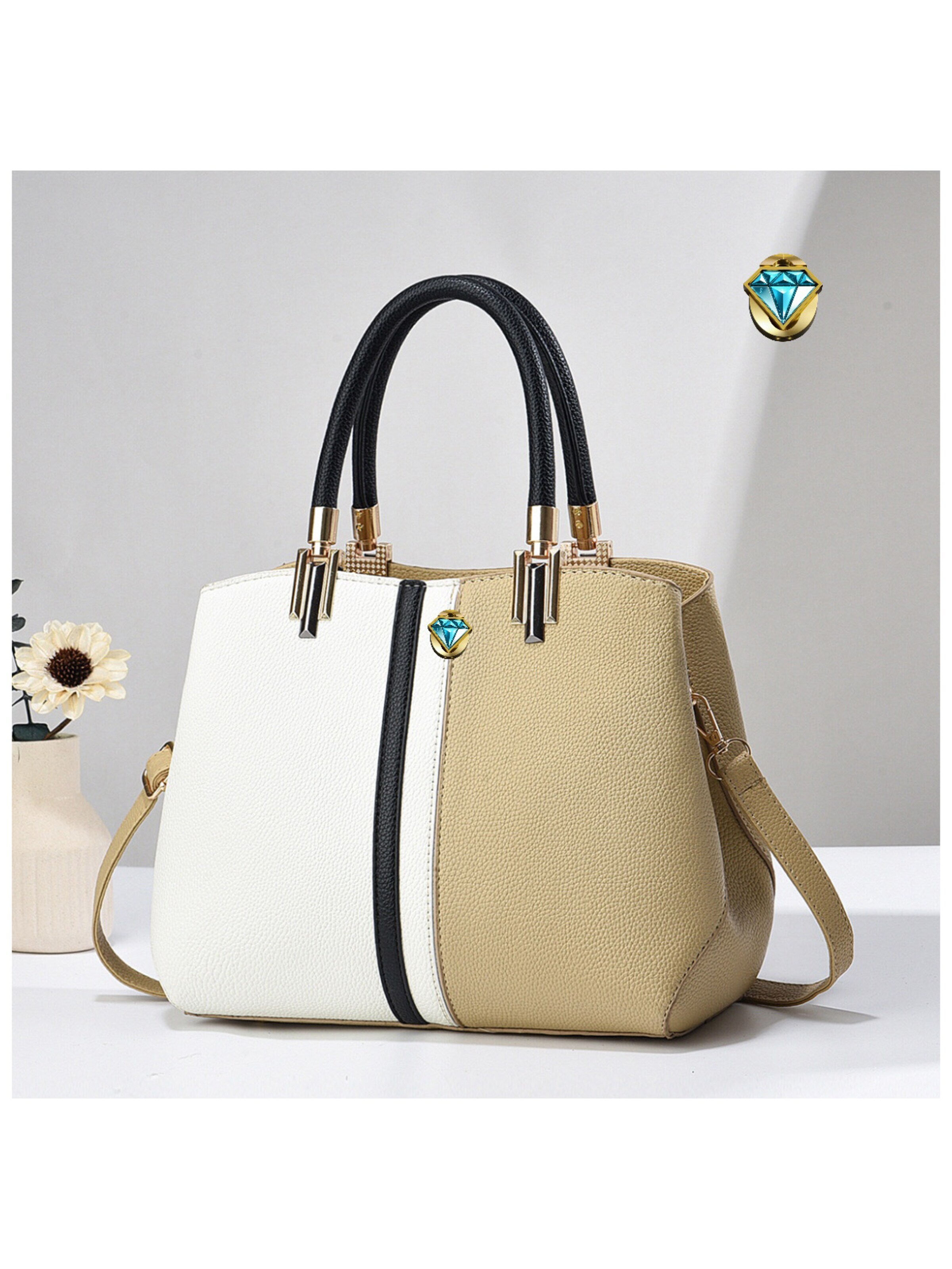 Elegon Handbag 'Model Azerbaijan' in White