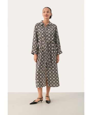 Part Two Jurk 'Binti' in Beige: voorkant