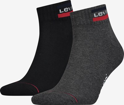 LEVI'S Socks in Grey / Black, Item view