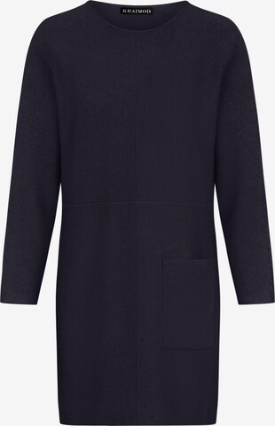 Kraimod Pletena obleka | modra barva: sprednja stran