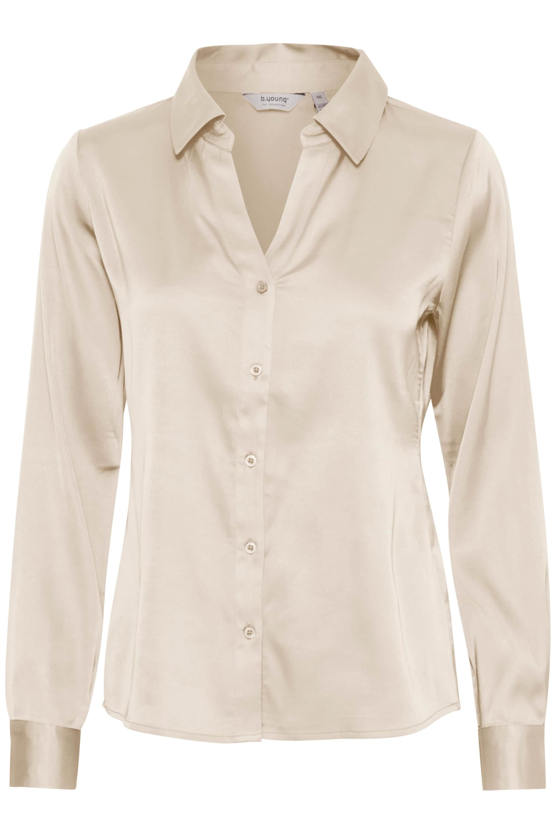 Chemisier b.young en beige : devant