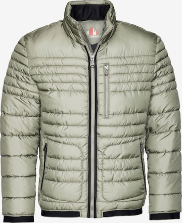 NEW CANADIAN Steppjacke in Grün: predná strana