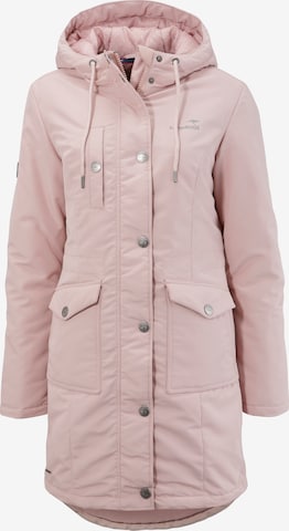 KangaROOS Between-Seasons Parka in Pink: front