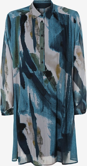 TATUUM Košulja haljina ' ENNIS' u bež / mornarsko plava / kaki, Pregled proizvoda