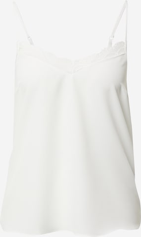 NAF NAF Top in White: front