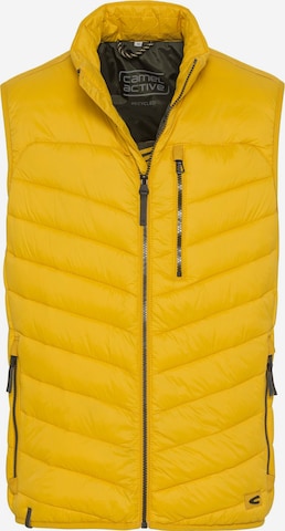 CAMEL ACTIVE Vest in Yellow: front