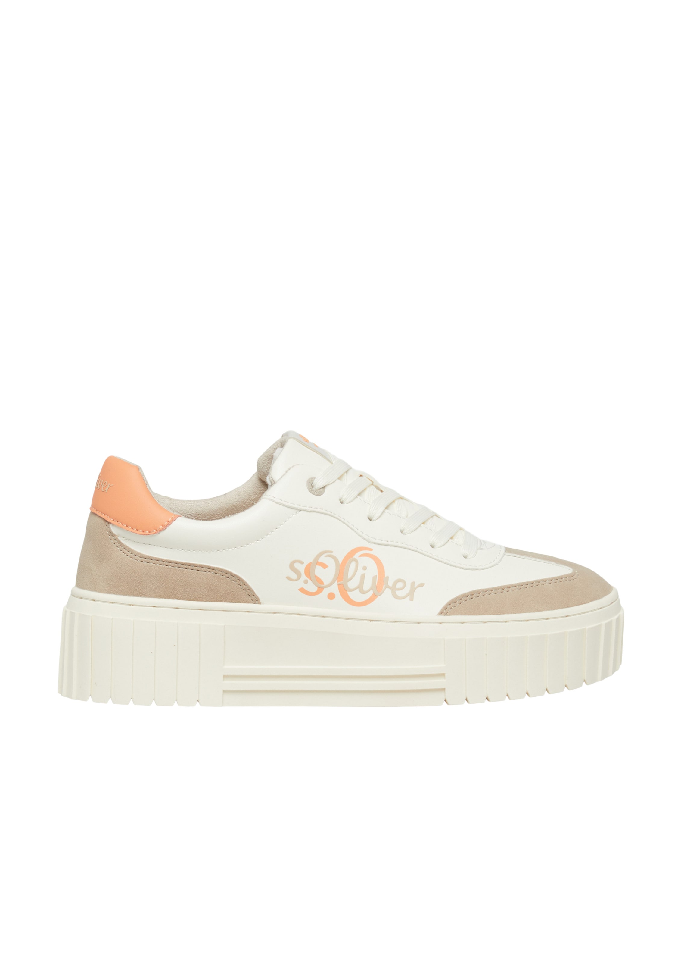 s.Oliver Sneaker in Beige: Vorderseite