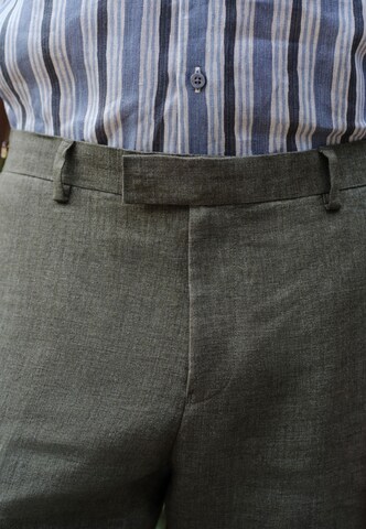 Next Slim fit Trousers 'Signature' in Green