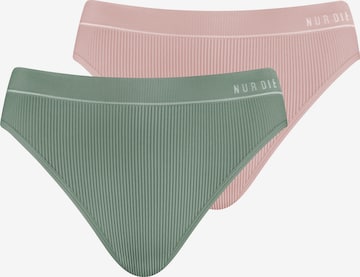 Nur Die Panty 'Retro' in Green: front