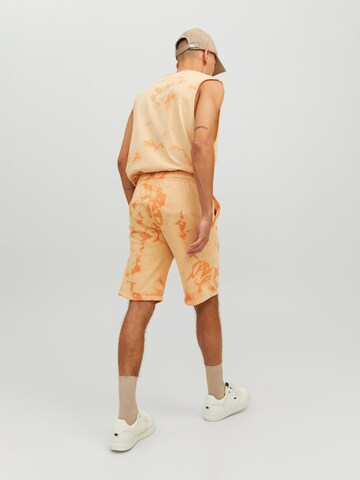 JACK & JONES Loosefit Broek in Oranje