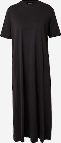 Robe 'LYINA' minimum en noir : devant