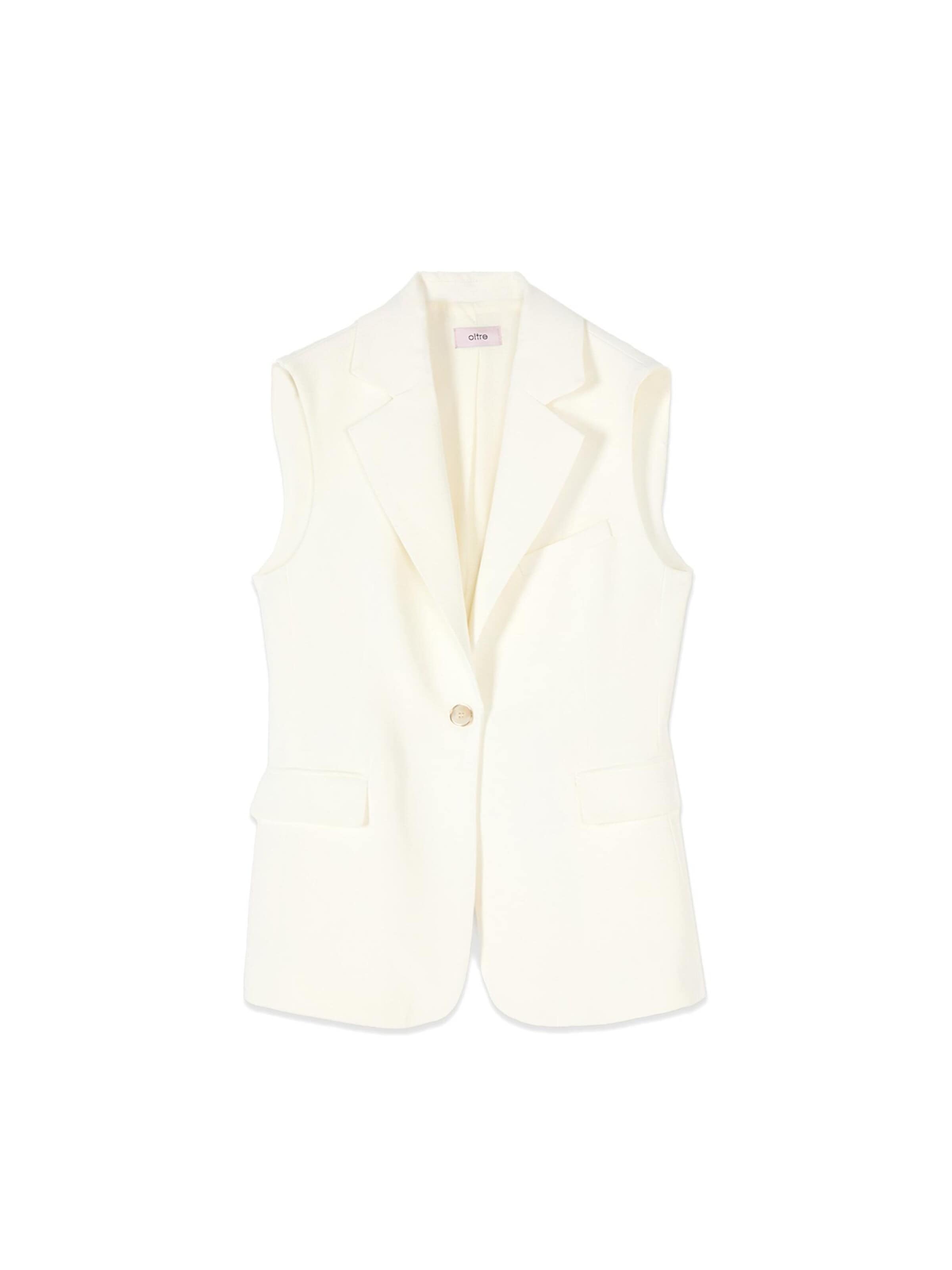 oltre Bodywarmer in Wit: voorkant