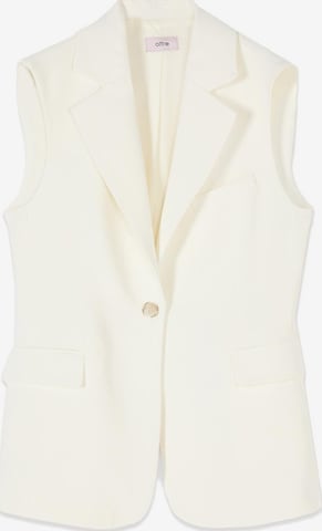 oltre - Chaleco en blanco: frente