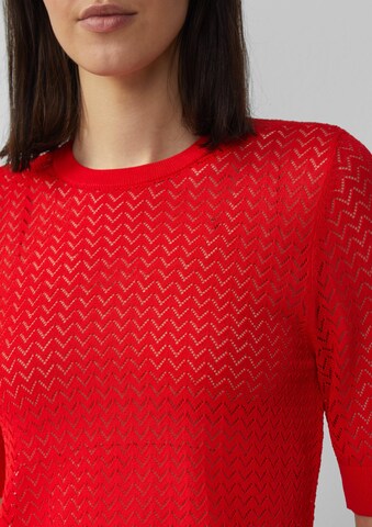 s.Oliver Pullover in Rot