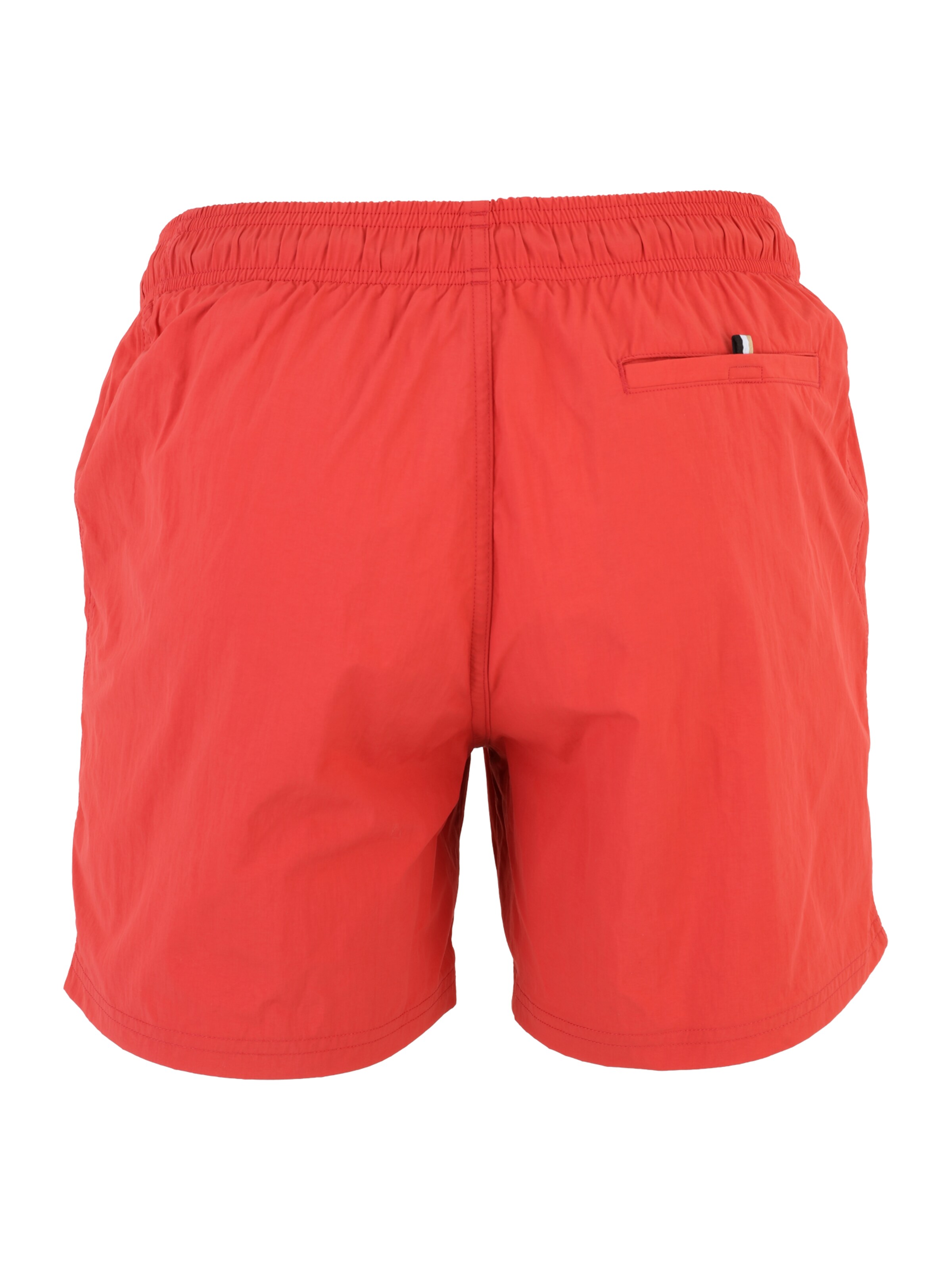 BOSS Plavecké šortky 'Octopus' - Červená