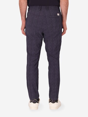 Distretto12 Regular Broek 'Albury' in Blauw