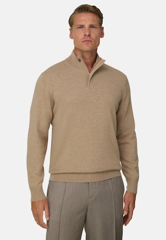 Boggi Milano Pullover in Beige: Vorderseite