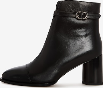 Bottines CESARE GASPARI en noir : devant