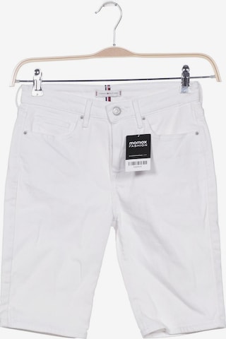 TOMMY HILFIGER Shorts S in Weiß: predná strana